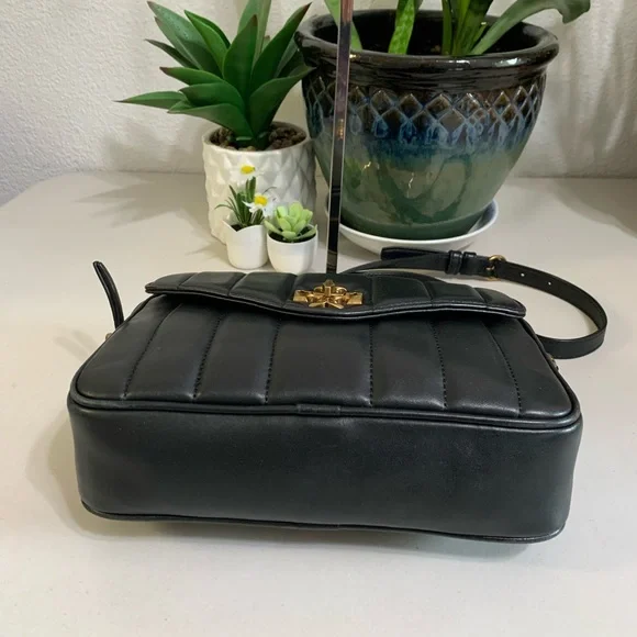 👜💕 TORY BURCH Crossbody Black Leather Bag - Picture 6 of 14